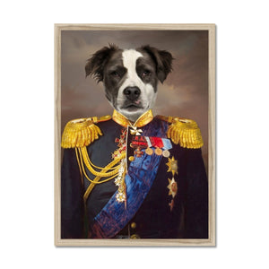 The Seasoned Sargent: Custom Pet Portrait - Paw & Glory, paw and glory, dog portrait painting funny, pet photos in costume, renaissance painting of a dog, picture with your pet, Pet art, dogposter, pet portrait