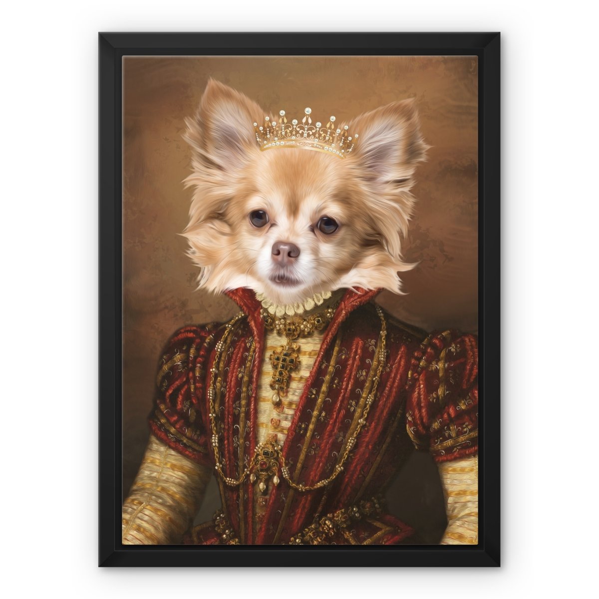 The Spanish Princess: Custom Pet Canvas - Paw & Glory - #pet portraits# - #dog portraits# - #pet portraits uk#paw and glory, custom pet portrait canvas,dog portraits canvas, personalised cat canvas, pet on canvas reviews, dog picture canvas, pet picture on canvas