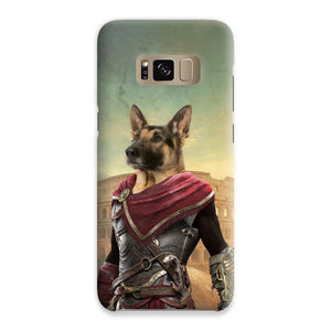 The Spartan: Custom Pet Phone Case - Paw & Glory - #pet portraits# - #dog portraits# - #pet portraits uk#