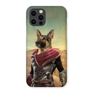 The Spartan: Custom Pet Phone Case - Paw & Glory - paw and glory, personalised cat phone case, phone case dog, custom dog phone case, life is better with a dog phone case, personalised dog phone case, personalized pet phone case, Pet Portraits phone case,