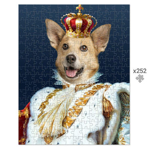 The Supreme: Custom Pet Puzzle - Paw & Glory - #pet portraits# - #dog portraits# - #pet portraits uk#paw and glory, custom pet portrait Puzzle,medieval dog painting, pets in uniform, dog and cat puzzle, posters dog, dog artists paintings