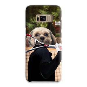 The Tennis Champion: Custom Pet Phone Case - Paw & Glory - #pet portraits# - #dog portraits# - #pet portraits uk#