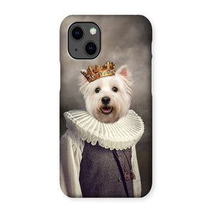 The Young Prince: Custom Pet Phone Case - Paw & Glory - pawandglory, pet phone case, pet art phone case, phone case dog, puppy phone case, dog phone case custom, personalised dog phone case uk, Pet Portraits phone case,