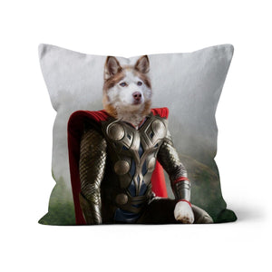 Thor: Custom Pet Cushion - Paw & Glory - #pet portraits# - #dog portraits# - #pet portraits uk#pawandglory, pet art pillow,dog on pillow, custom cat pillows, pet pillow, custom pillow of pet, pillow personalized