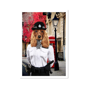 WPC Woof: Custom Pet Poster - Paw & Glory - #pet portraits# - #dog portraits# - #pet portraits uk# Paw & Glory, pawandglory, minimal dog art, best dog artists, dog portraits as humans, the general portrait, dog portraits admiral, pet portraits usa, pet portrait