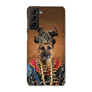 Zulu King: Custom Pet Phone Case - Paw & Glory - #pet portraits# - #dog portraits# - #pet portraits uk#dog photo art, fine art pet portraits, custom pet portrait, custom dog portrait, dog canvas wall art, Pet portraits, Purr and mutt, Turnerandwalker