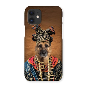 Zulu King: Custom Pet Phone Case - Paw & Glory - #pet portraits# - #dog portraits# - #pet portraits uk#dog portrait paintings, pet portraits from photos, pet portraits painted, custom dog paintings, pet photos on canvas, Pet portraits, Purrandmutt, hattieandhugo