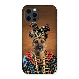 Zulu King: Custom Pet Phone Case - Paw & Glory - #pet portraits# - #dog portraits# - #pet portraits uk#dog canvas, portraits of dogs, portraits dogs, dog paintings, professional dog portraits, Pet portraits, Crownandpaw, Hattieandhugo