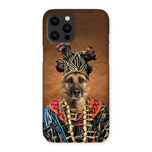Zulu King: Custom Pet Phone Case - Paw & Glory - #pet portraits# - #dog portraits# - #pet portraits uk#mozart pet portraits sale, dog portrait, personalized pet art, canvas pet portraits, painting pet, Pet portraits uk, Purrandmutt, Hattieandhugo